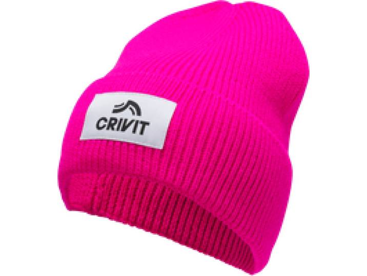 CRIVIT Bonnet en maille (rose, L/XL)