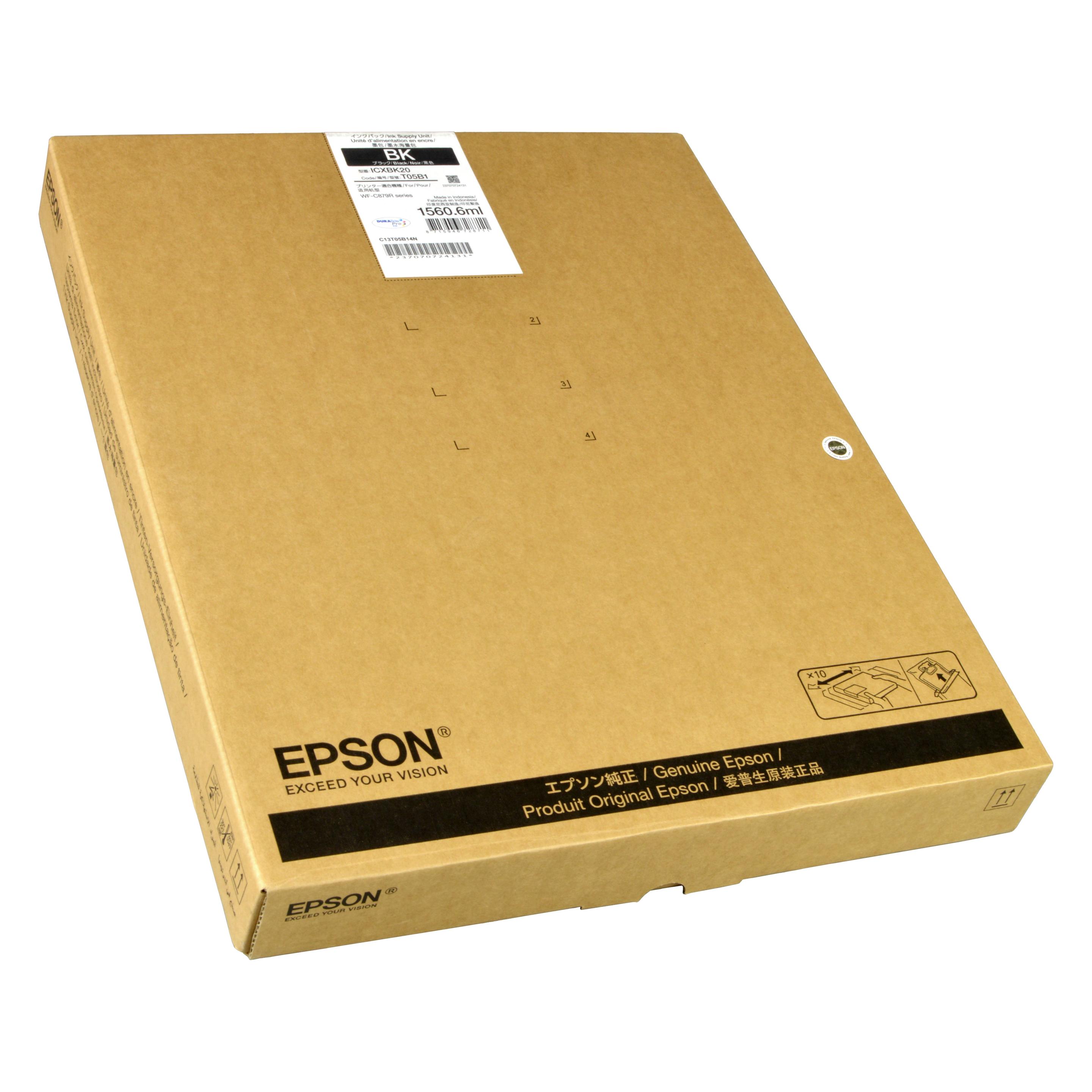 Epson Tinte schwarz 86000S (BK) (C13T05B14N)