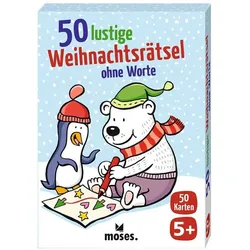 Spiel - 50 lustige Weihnachtsrätsel ohne Worte