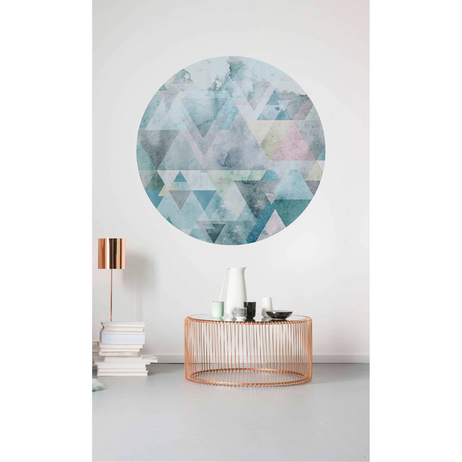 home24 Fotobehang Blueprism Mural Textiel