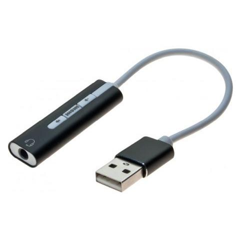 Exertis Connect USB Typ A Audio Adapter Fügen Sie Ihrem Computer eine USB-Soundkarte hinzu! (USB) (921550)