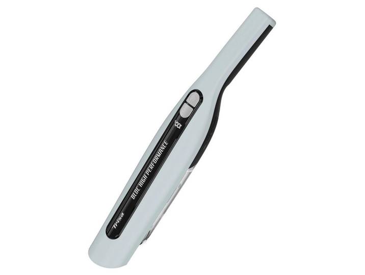 Trisa Electronics Akku-Handstaubsauger, Hellgrau, Kunststoff, 7.2x7.6x45.4 cm, Ladekontrollanzeige, Filter abwaschbar, für alle Bodenbeläge geeignet, Leistungsregler, ergonomischer Handgriff, kabellos, platzsparend verstaubar, LED-Licht, Ladeanzeige, Zubehöraufbewahrung, geeignet für Matratzen und Polstermöbel, mit UV-Licht, Elektrogeräte