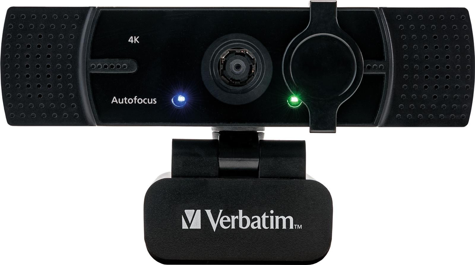 Verbatim 49580 AWC-03 Webcam - 4K Ultra HD, zwart