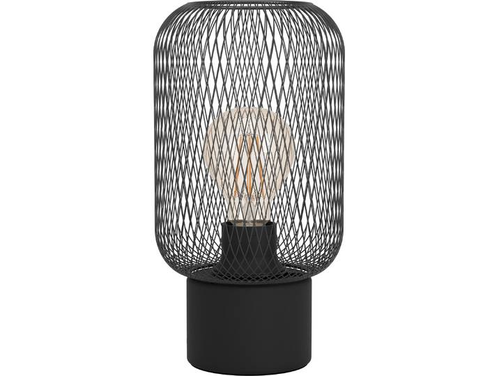 Eglo 43096 WRINGTON E27 Lampe de table Ø150mm Noir