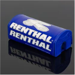 Renthal, Motorrad Zubehör, Fatbar-Polster Blau Mit Renthal-Logo