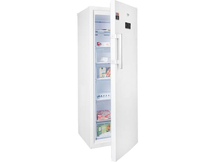 BEKO Gefrierschrank B5RFNE295W , Energieeffizienz: D, weiß, B:59,7cm H:170,5cm T:70,9cm, Gefrierschränke, NoFrost verhindert Eisbildung und erspart manuelles Abtauen., Gefrierschrank