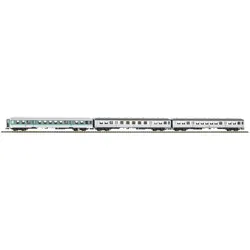 Piko N-3er Set Personenwagen Silberling 1x Mint + 2x Silber DB AG Ep V