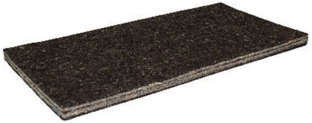 KRONEN HANSA Reibebrettbelag 120x240mm 10mm Zellg.schwarz Kronen (3412241)