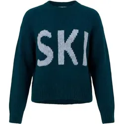 KRIMSON KLOVER Alpaka-Strickpullover Ski Sweater, Größe L in Grün Grün