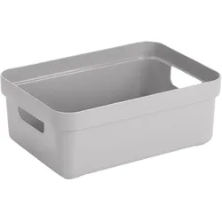 Sunware, Aufbewahrungsbox, Sigma home Aufbewahrungsbox 9L grau (9 l, 35.20 x 25.30 x 12.20 cm)