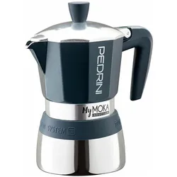 Pedrini MyMoka, Espressokocher, Silber