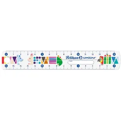 Pelikan Lineal Combino 15 cm, transparent