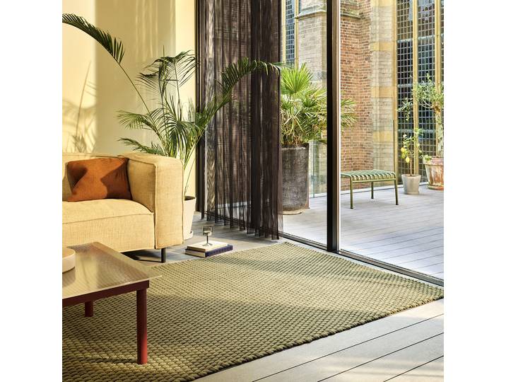 Handgewebter In-/Outdoor Designer Teppich „Lace“ Thymian/Pine 160 x 230 cm BRINK & CAMPMAN