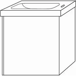 Sanipa Waschtischunterbau rechts 3way BP4611V