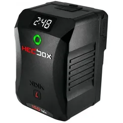 Hedbox Cine V Lock Mount ( High Dur Aluminium )14.8V / 150Wh / 10050mAh15A / 250W Max LoadUSB-A Output 5V / (Kamera Akku), Kamera Stromversorgung