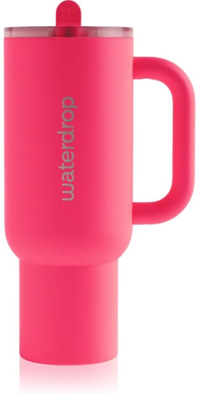 Waterdrop Explorer Tumbler gobelet en acier inoxydable avec paille (édition limitée) Neon Pink 1 pcs