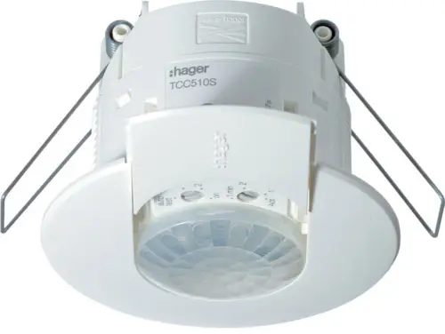 Hager TCC510S Decke Bewegungsmelder 360° Polarweiß