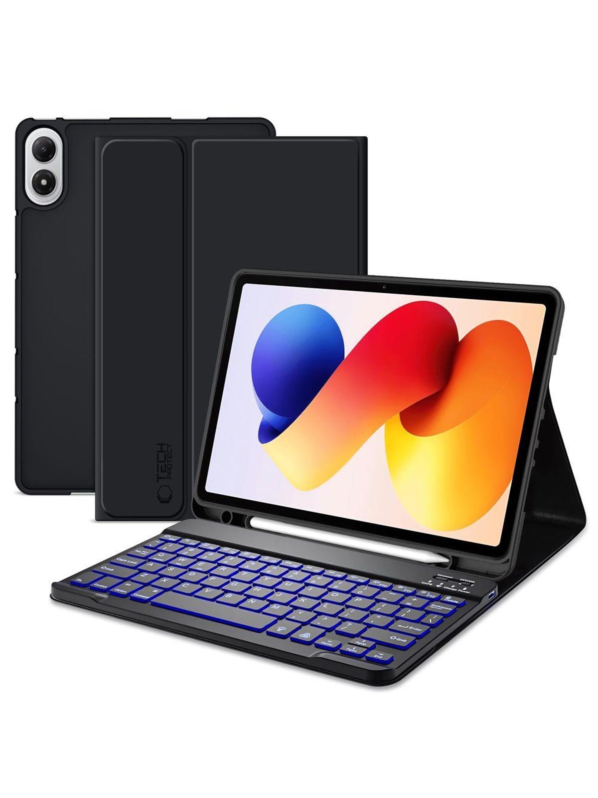 Tech-Protect SC Pen Case for Xiaomi Poco Pad M1 / Redmi Pad 2 Pro 12.1 - Black (US International)