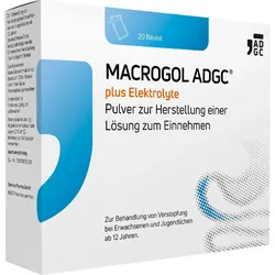Macrogol Adgc Plus Elektrolyte Pulv.z.h.e.l.z.e. 10 ST