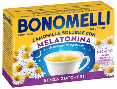 BONOMELLI Srl Bonomelli, Camomilla Solubile Melatonina Magnesio, 16 Bustine