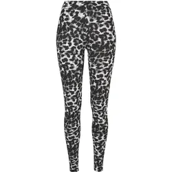 Urban Classics, Damen, Tights, Ladies Soft AOP Leggings (4XL), Schwarz