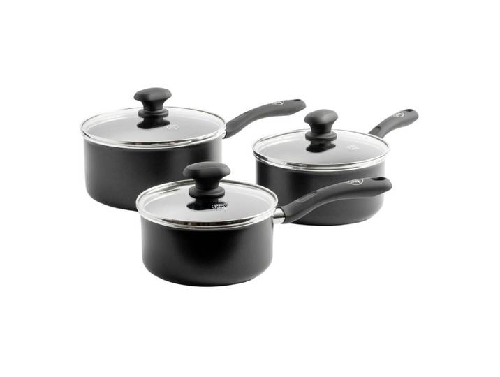 Kochtopfset Savory Schwarz