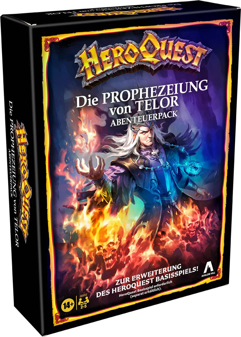 Hasbro Gaming HeroQuest De Profetie van Telor bordspel
