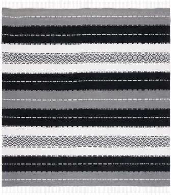 SAFAVIEH Striped Kilim Iside Boho Fringe Rug