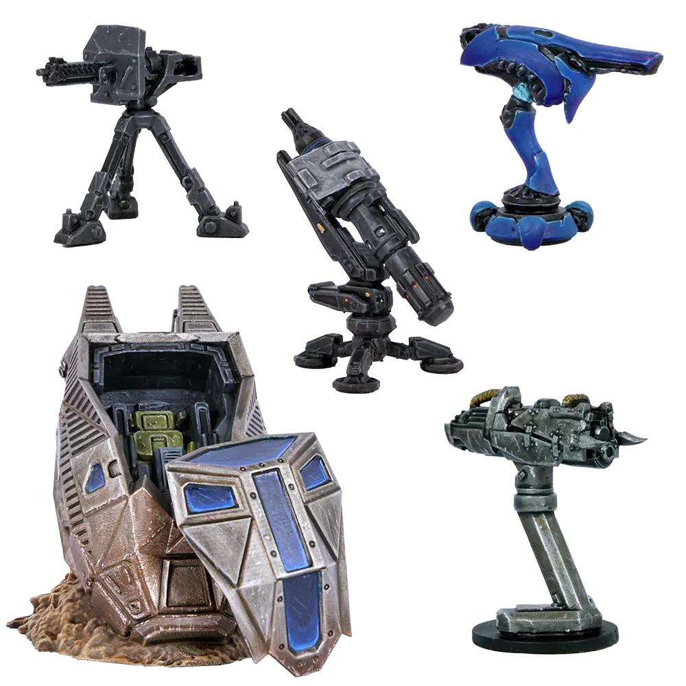 Mantic Games Halo Flashpoint ODST Scenery Set