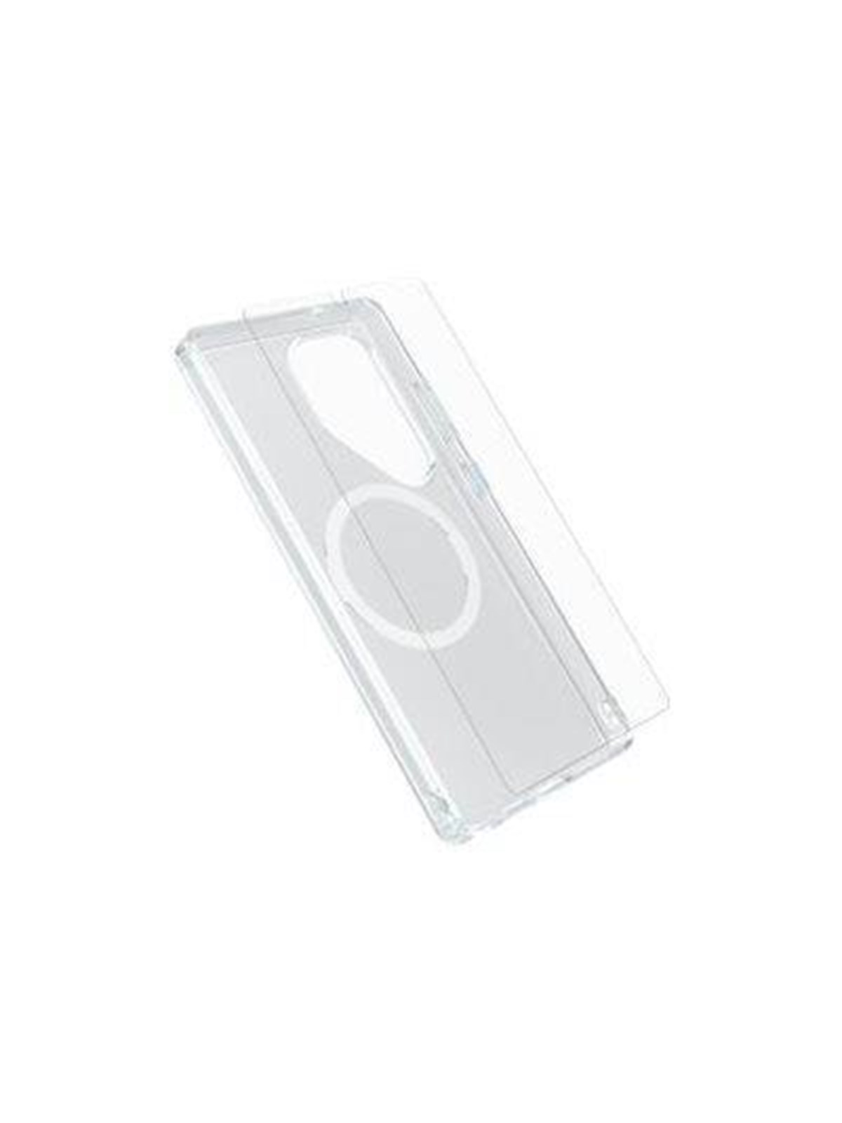OtterBox Symmetry Clear Magnets + Premium Glass Samsung Galaxy S25 Ultra clear