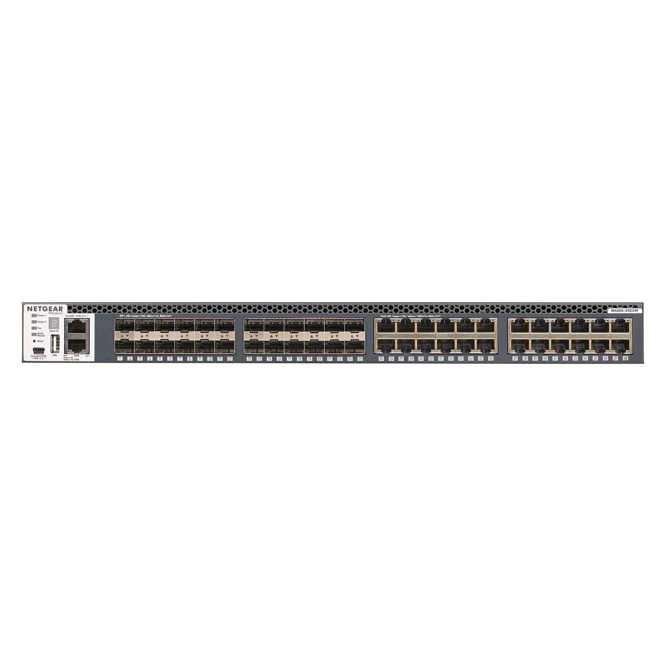 Netgear XSM4348S: 48 Port Managed Switch (48 Ports) (XSM4348S-100NES)