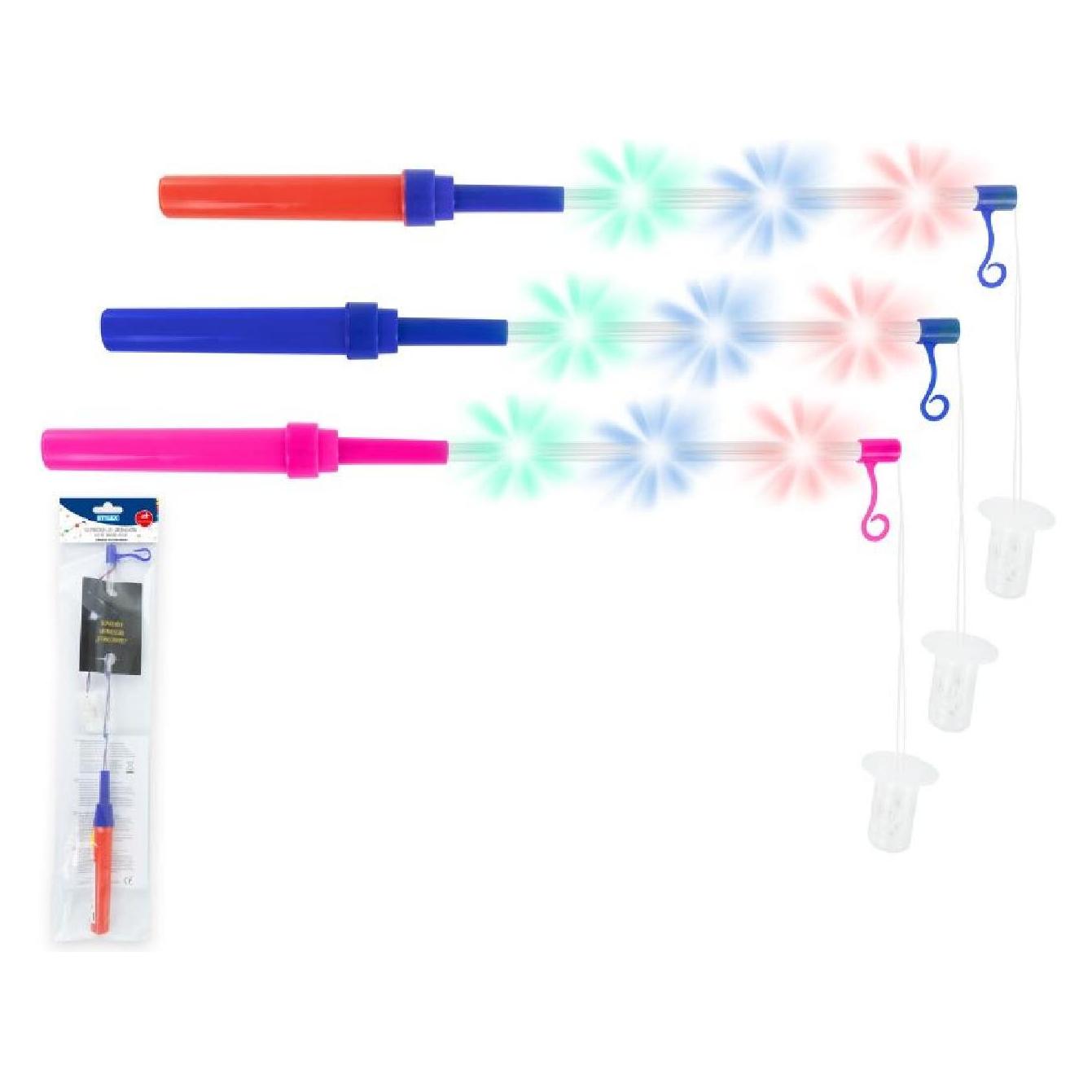 Stylex Elektrischer Lampionstab, 40 cm, LED blinkend (1 Stk.) (11527)