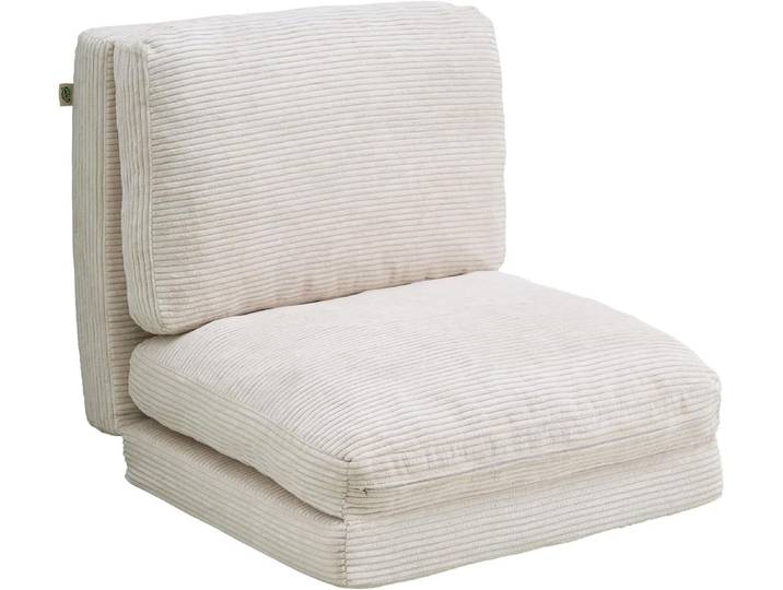 Abistab Sofa 2 in 1 Klappsofa mit Cordbezug & High-Density-Schaum, Hochwertiges Schlafsofa mit Verstellbarer Rückenlehne