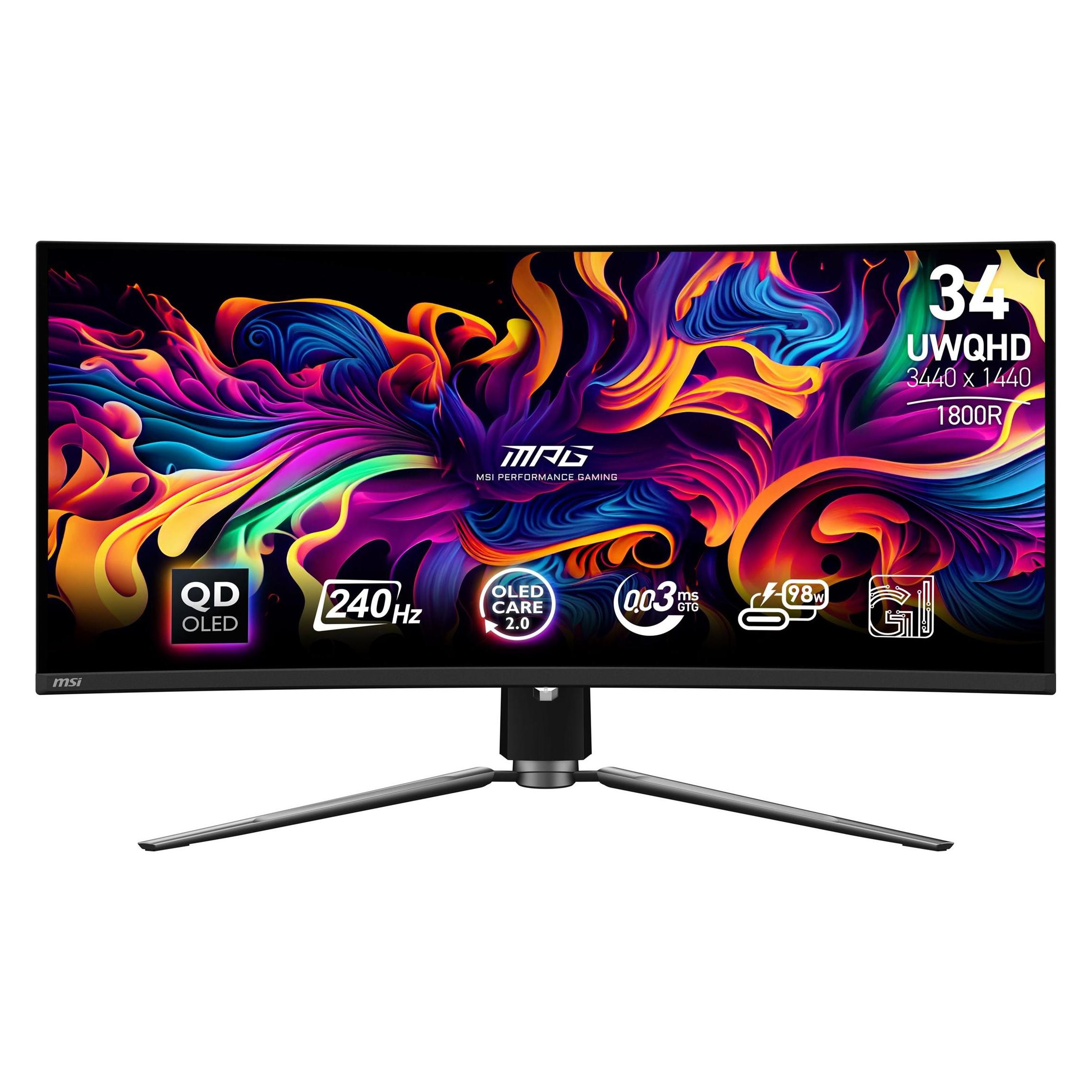 MSI MPG 341CQPX QD-OLED (3440 x 1440 Pixel, 34") (MPG 341CQPX QD-OLED)