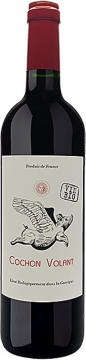 Chateau Caraguilhes Magnum - Cochon Volant Rouge 2024 - Château de Caraguilhes - Languedoc - Rotwein - 1.5L