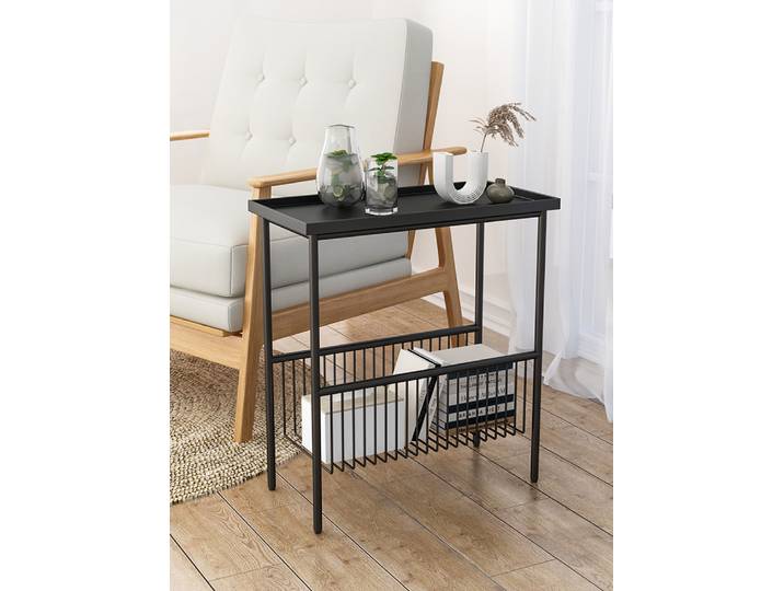 Table d'appoint moderne en fer pour canapé, Table d'angle de balcon, petite Table basse de salon Simple, Mini support