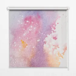 INNENROLLO - Fensterrollo - Rollo - 100x180 cm - Künstlerischer Farbklecks