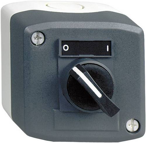 Schneider Electric XALD134 Harmony XALD134 Wahltaste im Gehäuse Drehschalter Dunkelgrau, Hellgrau 1 x 90° Drehentriegelung 1St.