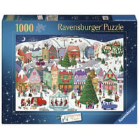 Puzzle Zauberhafte Weihnachtsstadt 1000 Teile