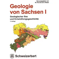 Geologie von Sachsen I, Fachbücher von Harald Walter, Werner Pälchen