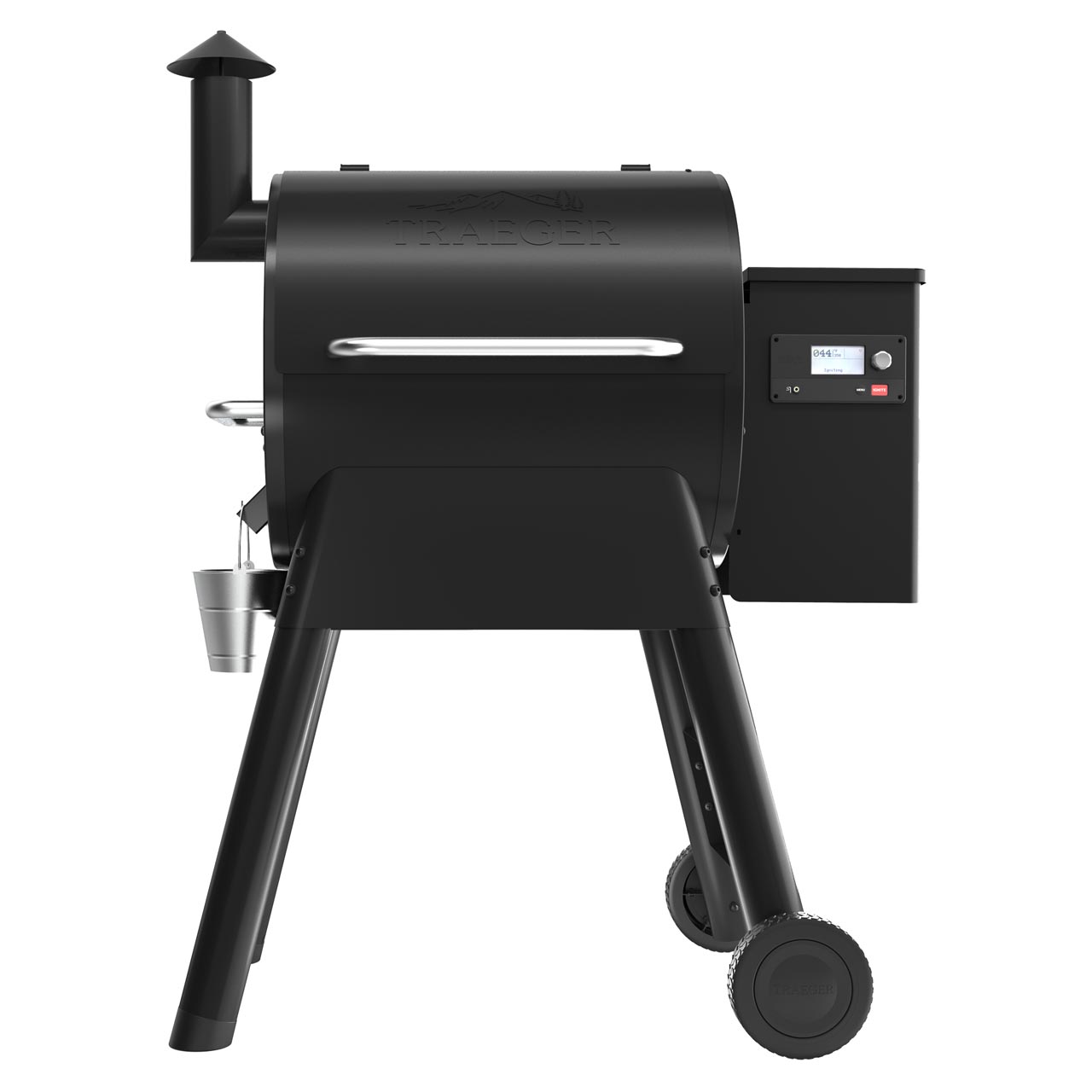 Traeger Pro 575, Grill, Pellet, 3709,67 cm², Fass, Gitter, Schwarz