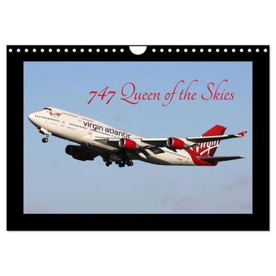 747 Queen of the Skies (Wall Calendar 2027 DIN A4 landscape), CALVENDO 12 Month Wall Calendar