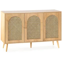 SIDEBOARD Luna 3 türen Eichefarbe