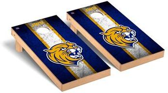Skip's Garage Johnson & Wales JWU Wildcats Vintage Cornhole Board Set