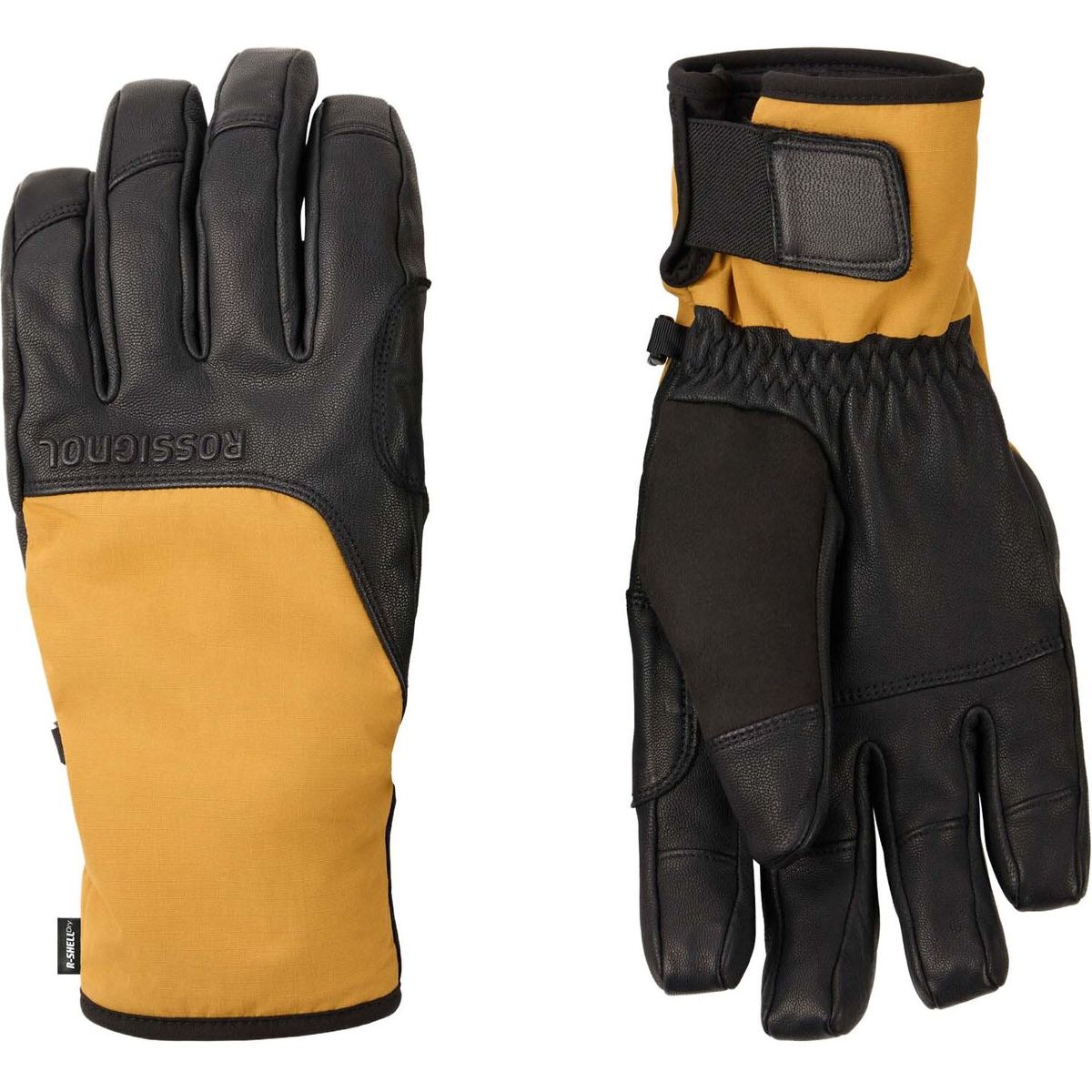 Rossignol Type Ski Gloves R-shell DRY dusted ochre (A33) M RLPMG12 A3300M