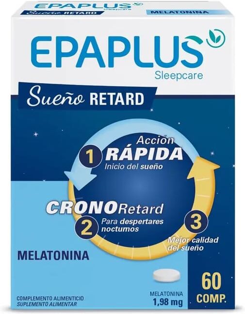 Epaplus Sleepcare Sono Retard Melatonina 1,98 mg 60 Tabs
