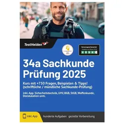 Tom Wenk:34a Sachkunde Prüfung 2024 I K, Ratgeber von Tom Wenk