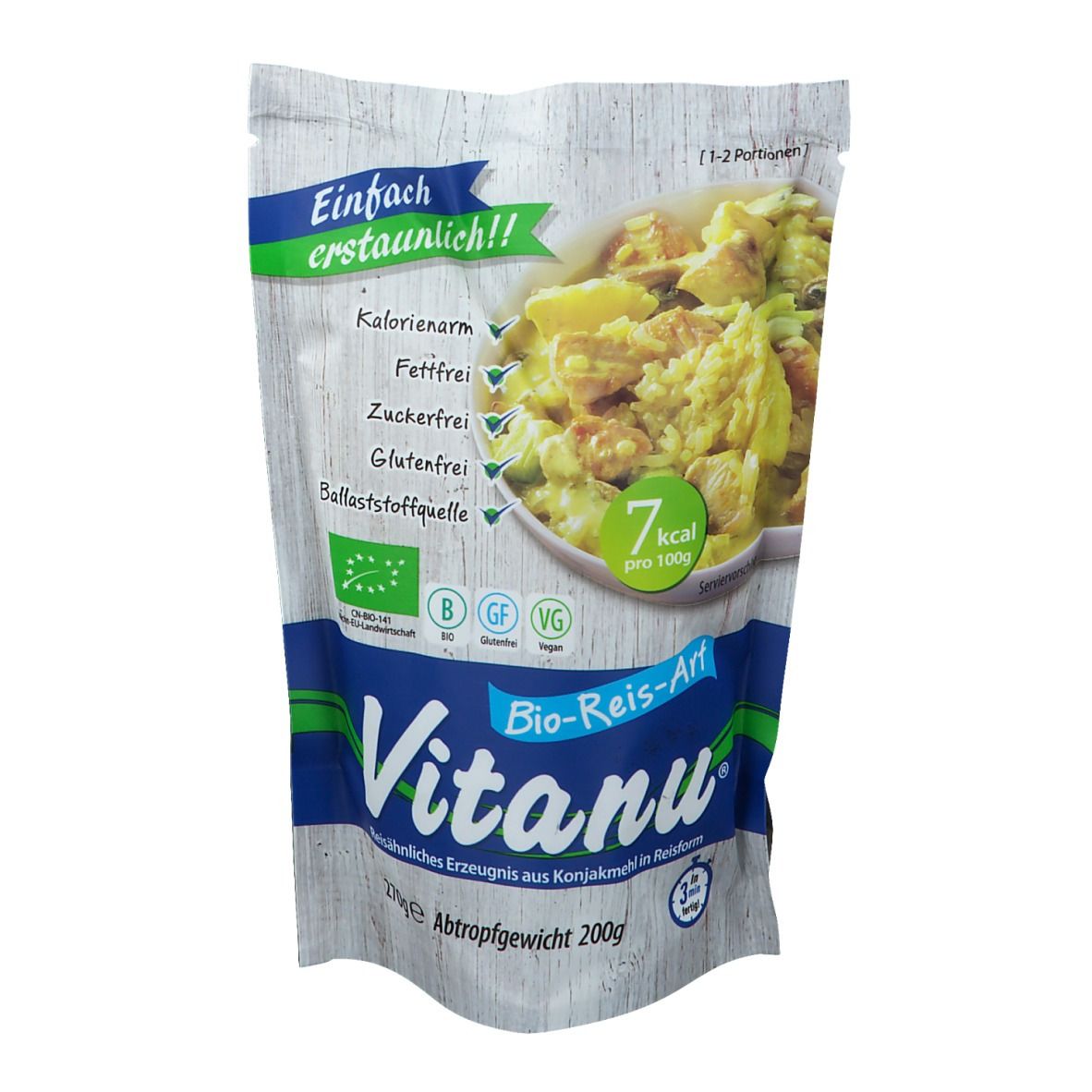 Vitanu Bio Reis 200 g Sonstige