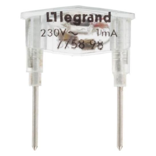 Legrand PRO21 Glimmlampe 775898 21 230V 1,0mA orange (775898)