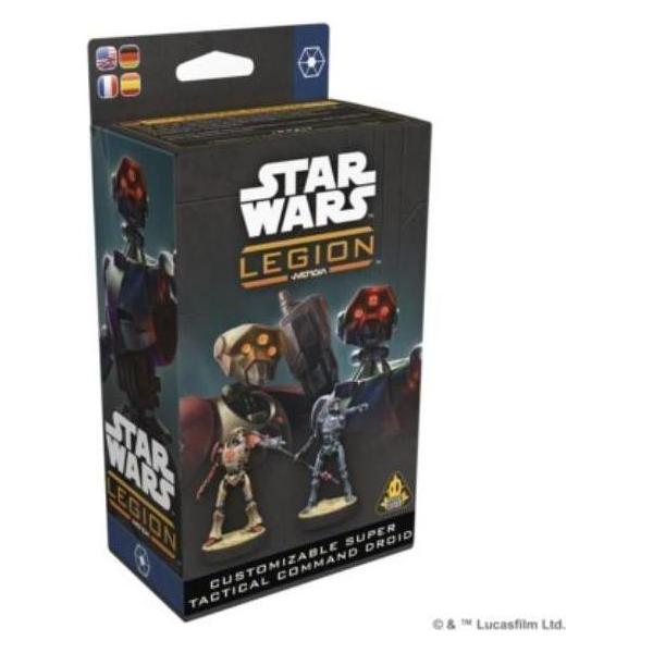 Atomic Mass Games Star Wars Legion - Customizable Super Tactical Command Droid DE/EN/ES/FR (Kunststoff) (AMGD1238)